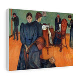 Death in the sickroom - Edvard Munch Canvas