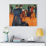 Death in the sickroom - Edvard Munch Canvas