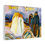 Meeting - Edvard Munch Canvas