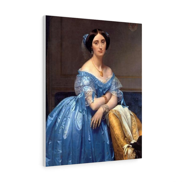 Portrait of the Princesse de Broglie - Jean Auguste Dominique Ingres
