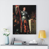 Joan of Arc on Corronation of Charles VII in the Cathedral of Reims - Jean Auguste Dominique Ingres