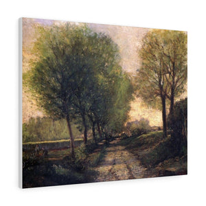 Lane Near A Small Town - Alfred Sisley Canvas