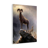 Rocky Mountain Sheep - Albert Bierstadt Canvas