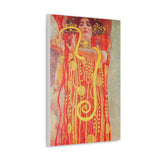 Medicine (Hygieia) - Gustav Klimt Canvas Wall Art