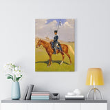 The Hussar - Frederic Remington Canvas