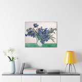 Vase with Irises - Vincent van Gogh Canvas Wall Art