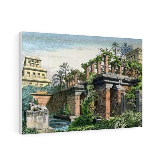Hanging Gardens of Babylon - Ferdinand Knab Canvas