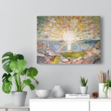 The Sun - Edvard Munch Canvas