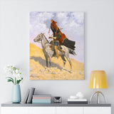 The Blanket Signal - Frederic Remington Canvas
