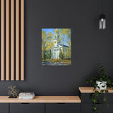 Church at Old Lyme - Childe Hassam Canvas Wall Art
