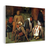 The Beggars - Pieter Bruegel the Elder Canvas