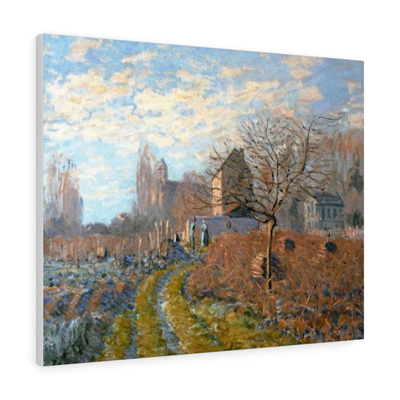 Hoar Frost St. Martin s Summer (Indian Summer) - Alfred Sisley Canvas