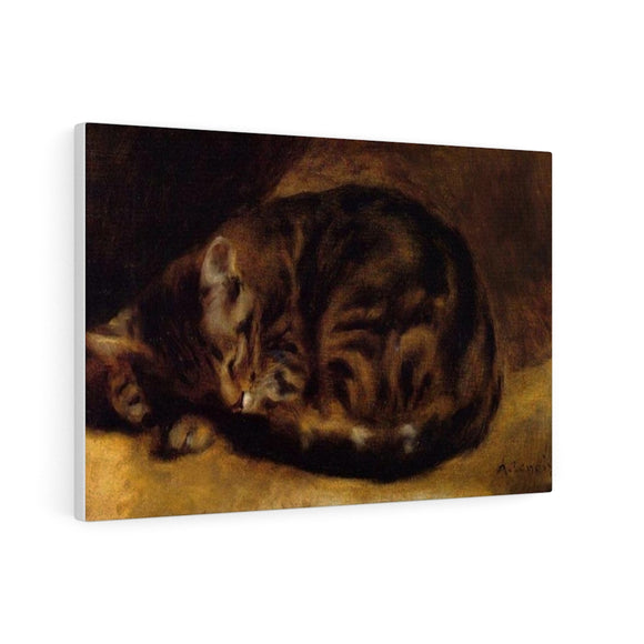 Sleeping Cat - Pierre-Auguste Renoir Canvas