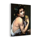 Young Sick Bacchus - Caravaggio Canvas