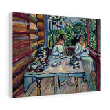 Nina Kandinsky in Akhtyrka - Wassily Kandinsky Canvas