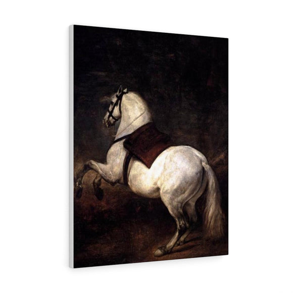 A White Horse - Diego Velazquez Canvas