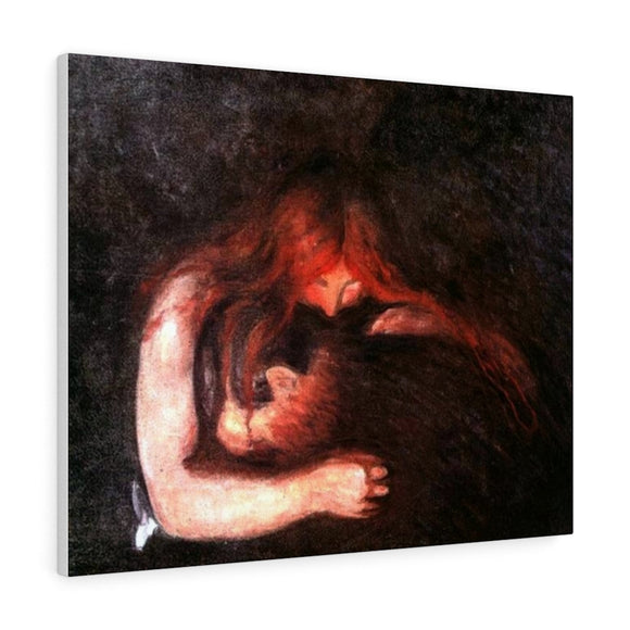 Vampire - Edvard Munch Canvas