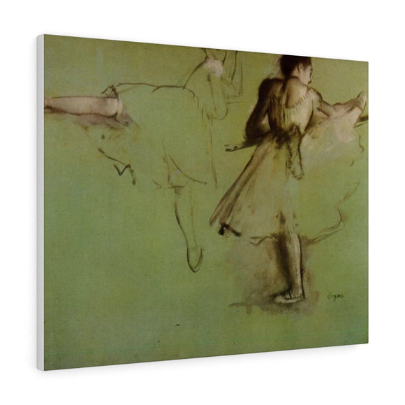 Dancers at the Barre - Edgar Degas Canvas