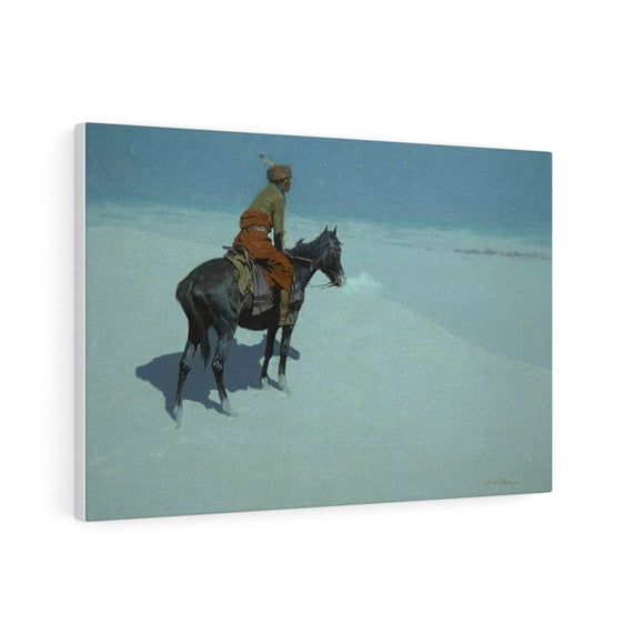 The Scout: Friends or Foes - Frederic Remington Canvas