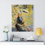 The Umbrella - Pierre-Auguste Renoir Canvas