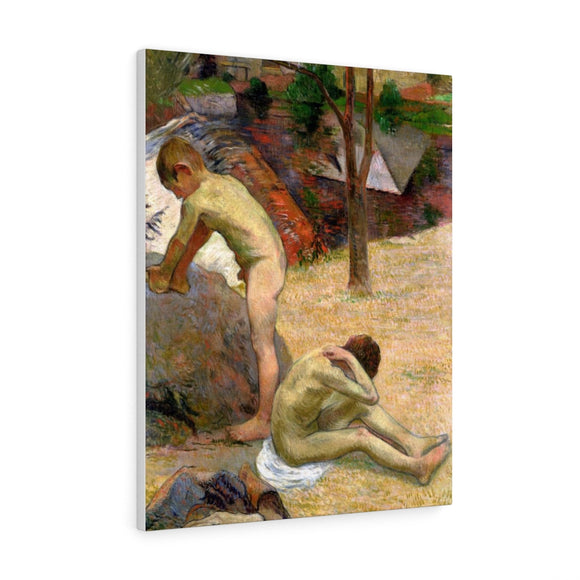 Breton Boys Bathing - Paul Gauguin Canvas