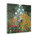 Flower Garden - Gustav Klimt Canvas Wall Art
