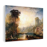 Landscape Composition of Tivoli - Joseph Mallord William Turner Canvas