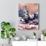 Winter in the Rockies - Thomas Moran Canvas