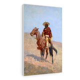 A Mexican Vaquero - Frederic Remington Canvas