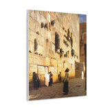 Solomon's Wall Jerusalem - Jean-Leon Gerome Canvas Wall Art