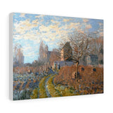 Hoar Frost St. Martin s Summer (Indian Summer) - Alfred Sisley Canvas