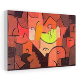Stage Landscape - Paul Klee Canvas