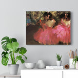 Dancers In Pink - Edgar Degas Canvas