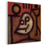 Death and fire - Paul Klee Canvas
