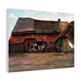 Brabant Farmyard - Piet Mondrian Canvas