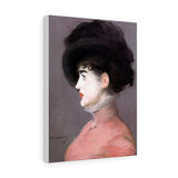 Portrait of Irma Brunner - Edouard Manet Canvas