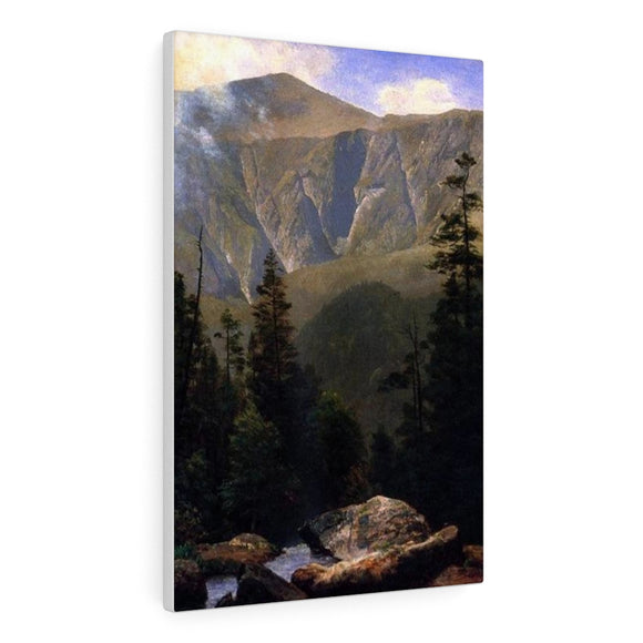 Mountainous Landscape - Albert Bierstadt Canvas