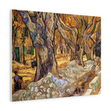 Large Plane Trees - Vincent van Gogh Canvas