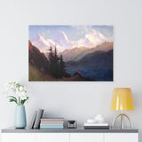 Splendour of the Grand Tetons - Albert Bierstadt Canvas