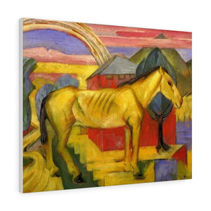 Long Yellow Horse - Franz Marc