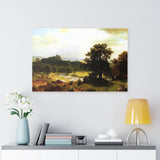 Day's Beginning - Albert Bierstadt Canvas