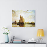 Dort, the Dort Packet Boat from Rotterdam Bacalmed - Joseph Mallord William Turner Canvas
