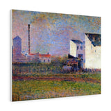 Suburb - Georges Seurat Canvas