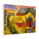 Long Yellow Horse - Franz Marc