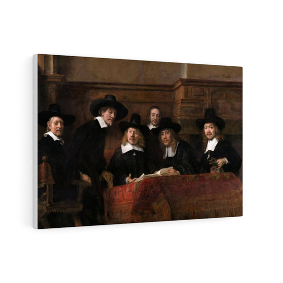 The Syndics (Syndics of the Drapers' Guild) - Rembrandt Canvas