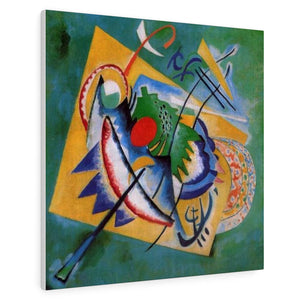 Red Oval - Wassily Kandinsky Canvas