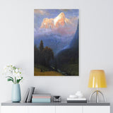 Storm Among the Alps - Albert Bierstadt Canvas