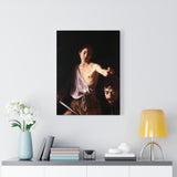 David with the Head of Goliath - Caravaggio Canvas