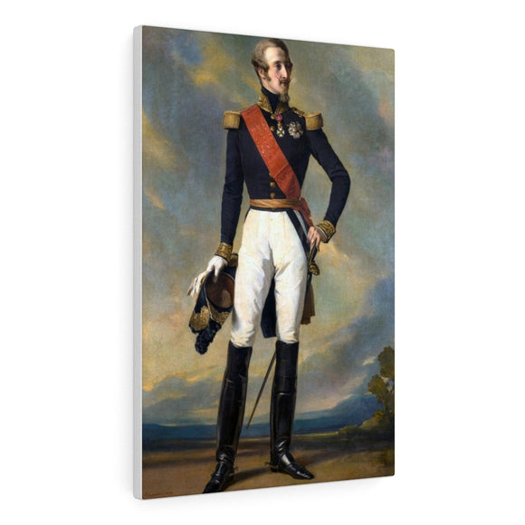Louis, Duke of Nemours - Franz Xaver Winterhalter Canvas