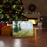 Poppy Field Argenteuil - Claude Monet Canvas